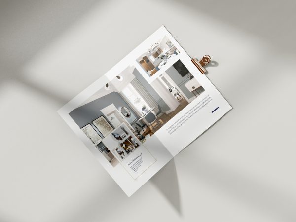 folder reklamowy z apartamentami