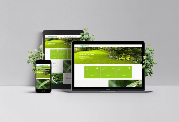 strona internetowa dla firmy ogrodniczej